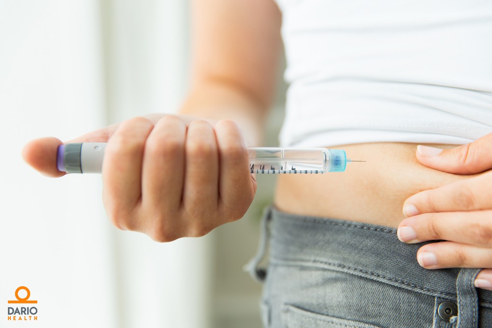 Insulin Injection Site Rotation Chart